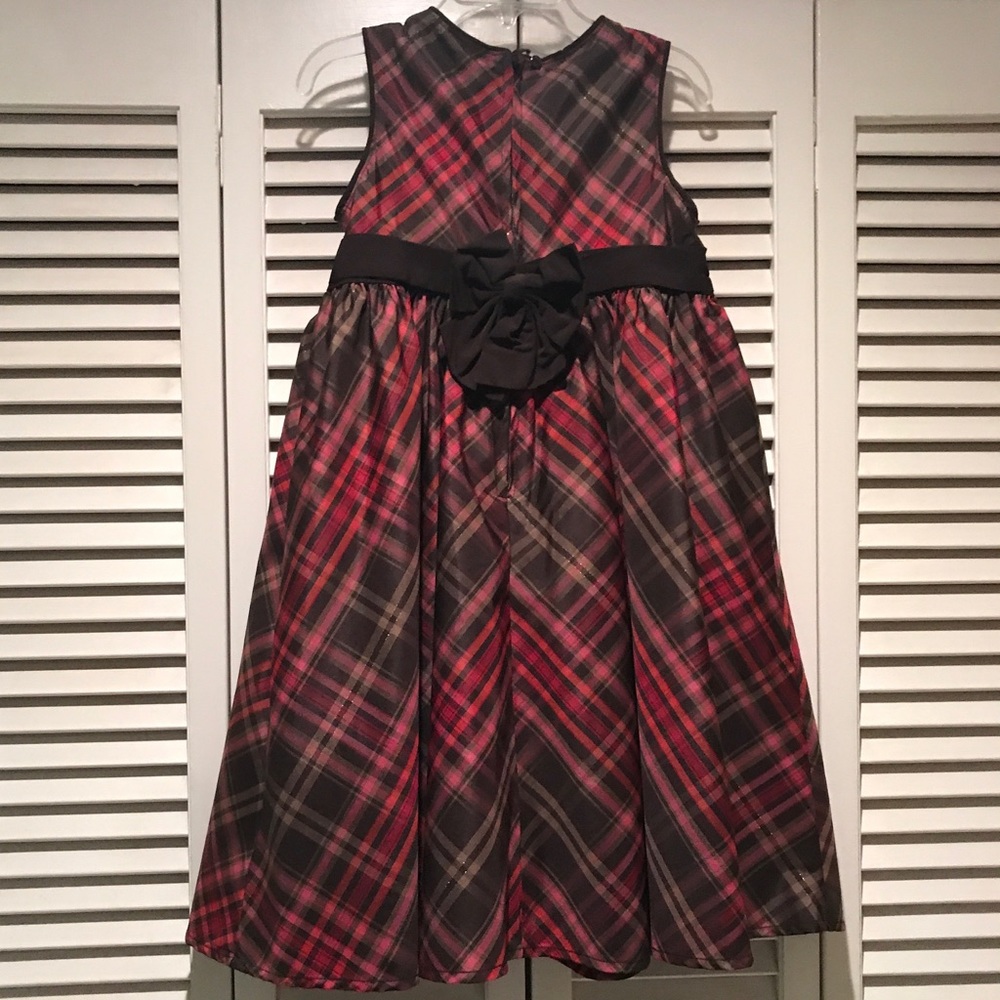 Gap Girls Sleeveless Plaid Dress Size 5